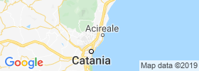 Aci Catena map